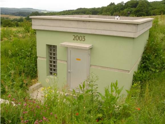 Le réservoir d'eau potable